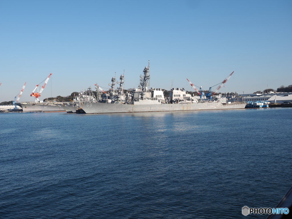 米海軍艦艇