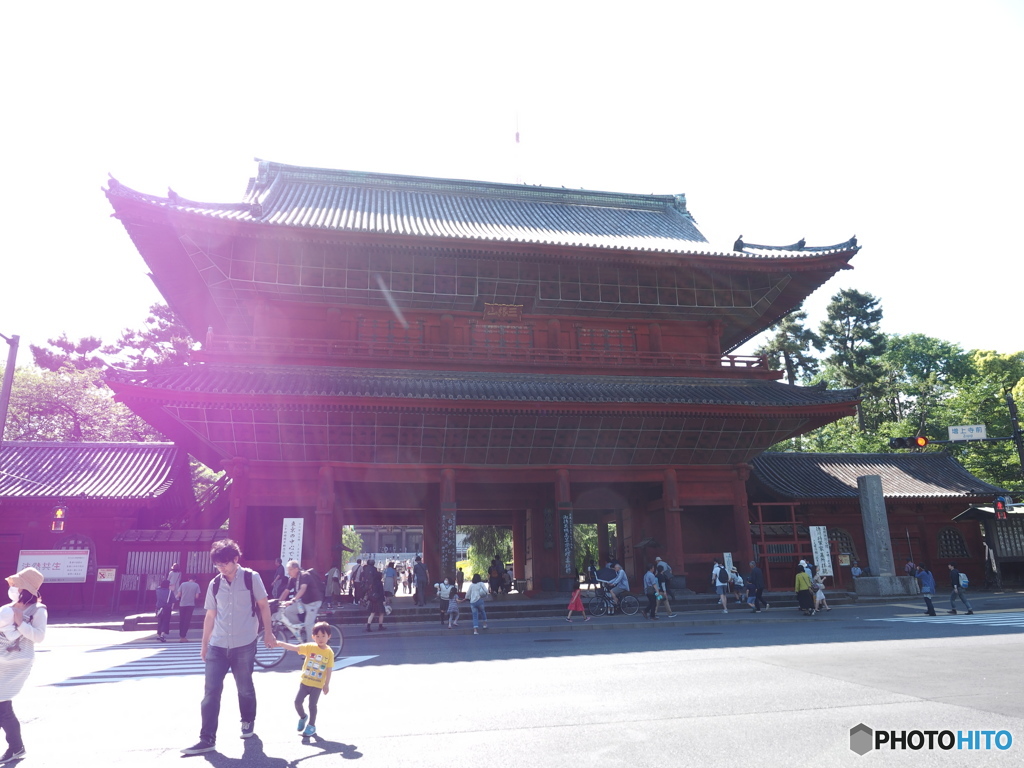 芝　増上寺　山門02