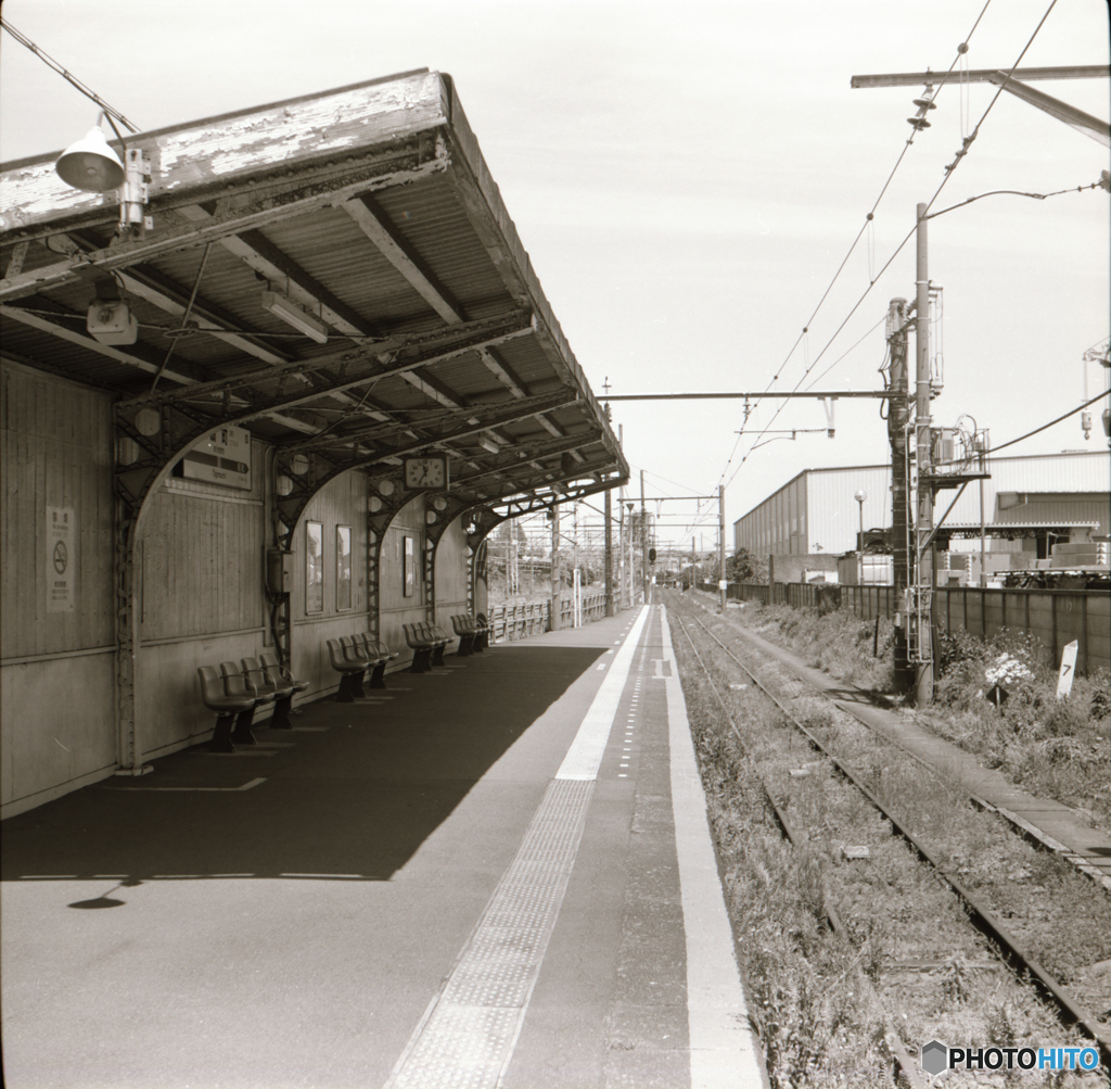 鶴見線扇町駅ホーム
