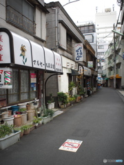 裏路地の風景