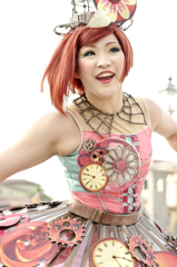 ファッショナブルイースター　ダンサーさん（スチームパンク）