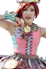 ファッショナブルイースター　ダンサーさん（スチームパンク）