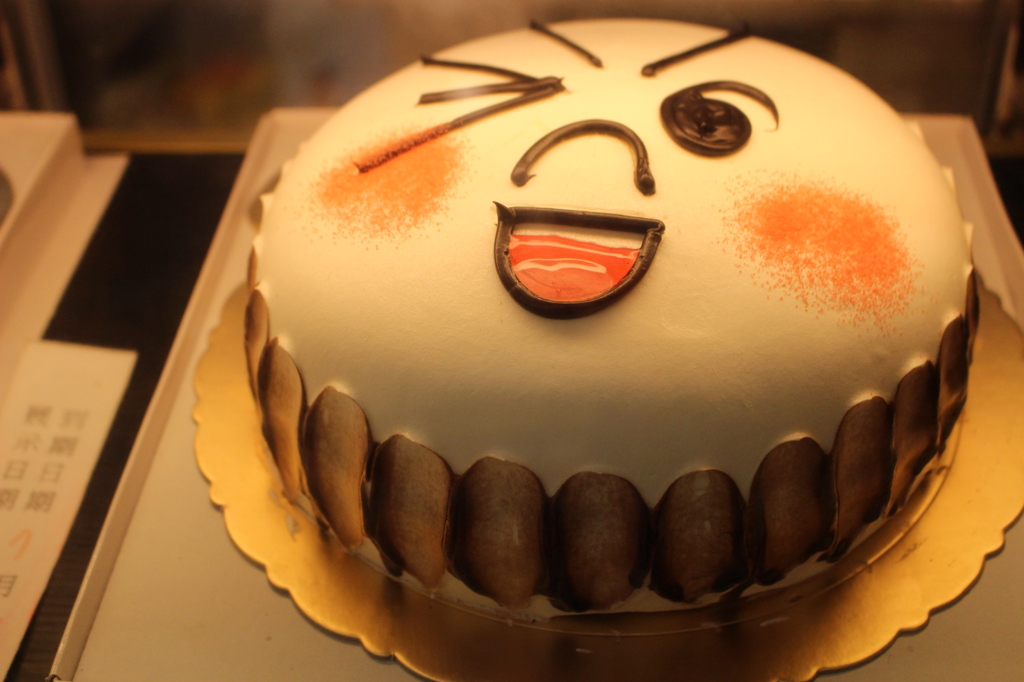 台湾 スーパーで売っていたケーキ