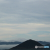 ベランダから朝の空