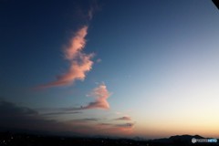 秋の夕暮れ