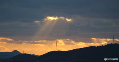 冬の夕暮れ
