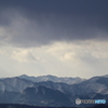 雪化粧の阿讃山脈　１