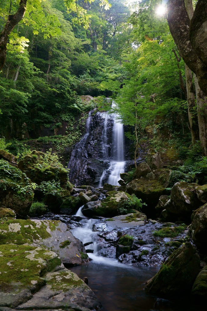 宇津江四十八滝・王滝