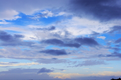 青い空