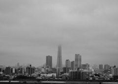 cloudy tokyo
