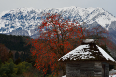 御机と大山 