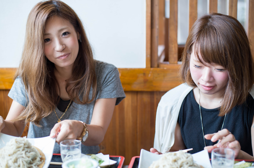 蕎麦を食す