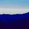 油山の山並み