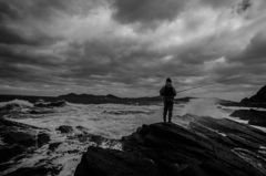 Storm was approaching.