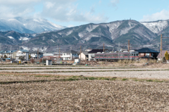 飯綱山と長野電鉄