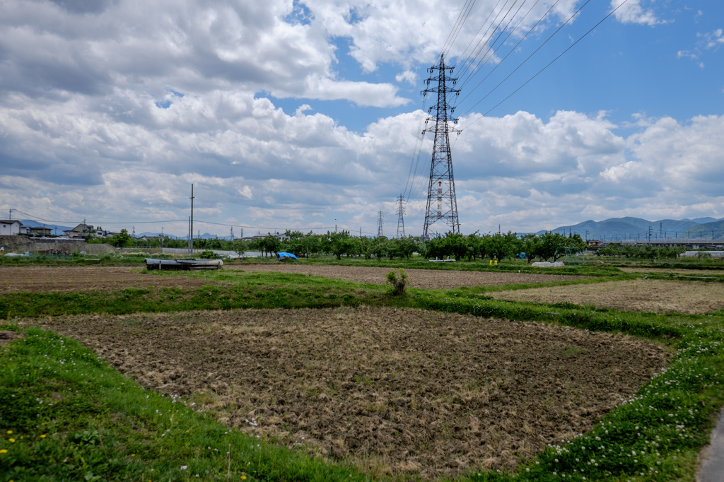 鉄塔のある風景