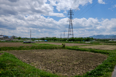 鉄塔のある風景