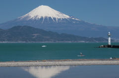逆さ富士