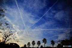 空の交差点