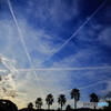 空の交差点