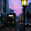 夕暮れ