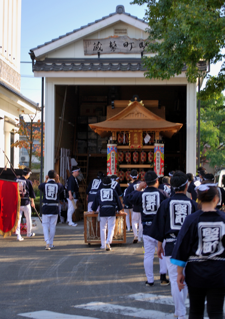 松江祭鼕行列～７
