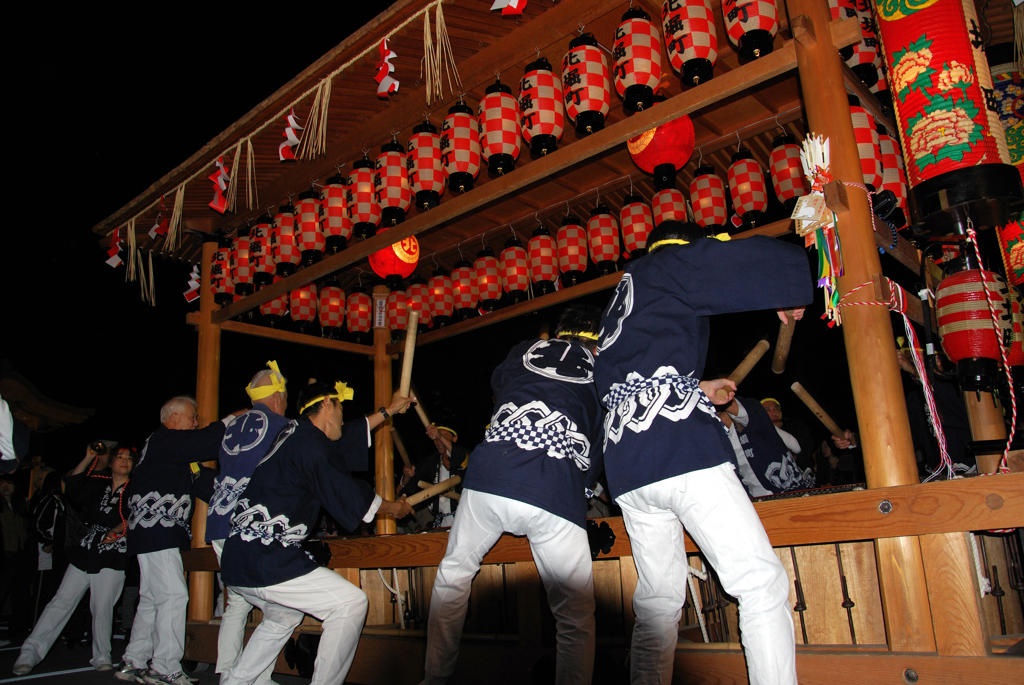 松江祭鼕行列　前夜際～3