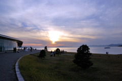 宍道湖・それぞれの夕景