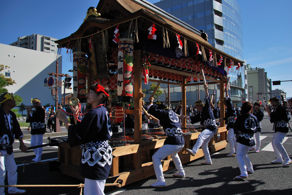 松江祭鼕行列～５