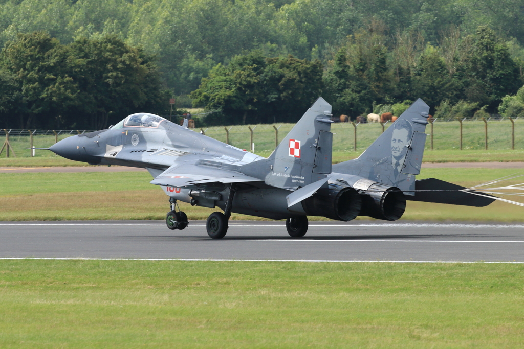 MIG29 着陸