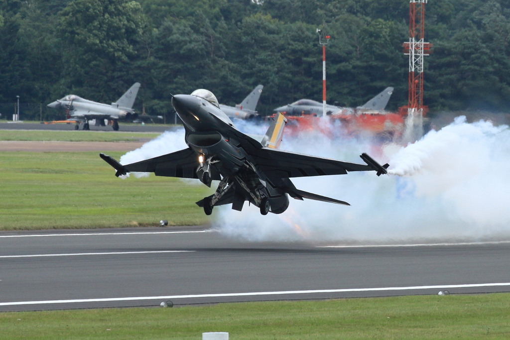 F-16 ベルギー空軍 離陸