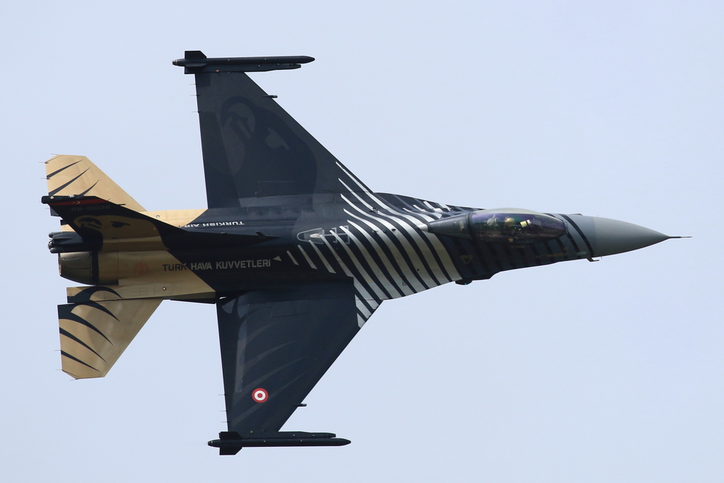 F-16 トルコ空軍 スペシャルマーキング 背中