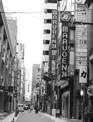 銀座の片隅