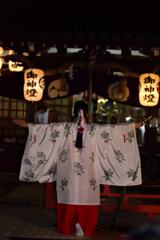 祭りの夜　神事