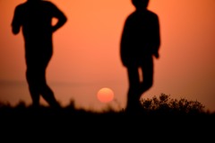 夕陽