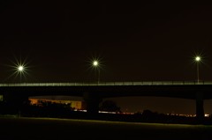 夜の大正橋