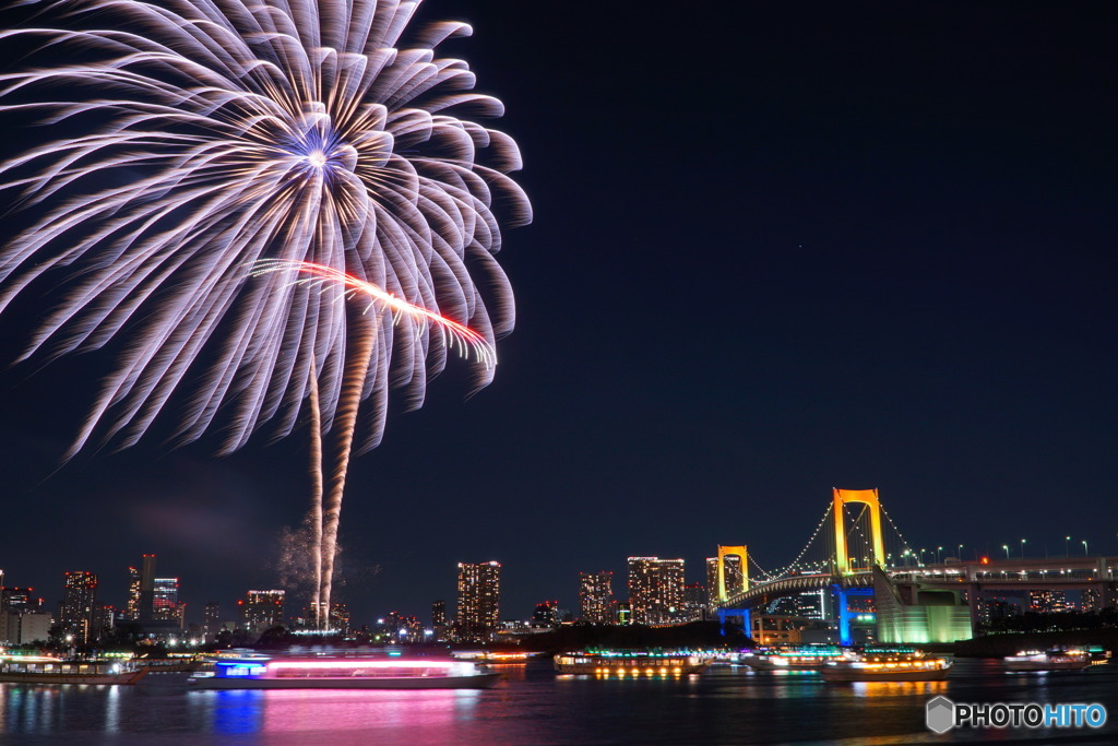 お台場レインボー花火2018 第三夜