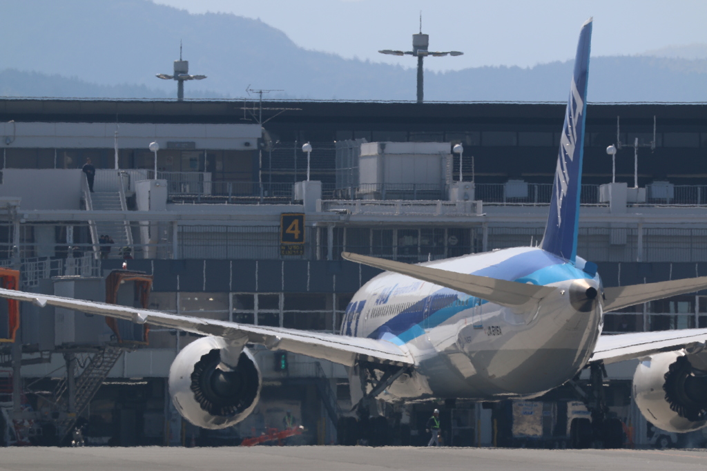 到着 -  阿蘇くまもと空港の朝 39