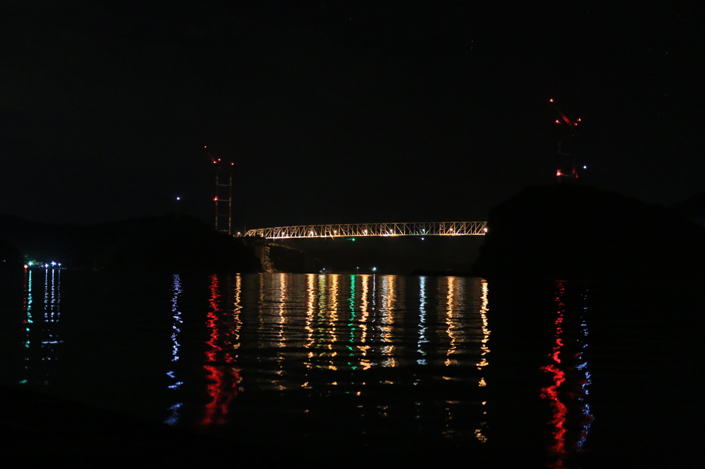 夜の天草五橋 (1号橋･天門橋) 3