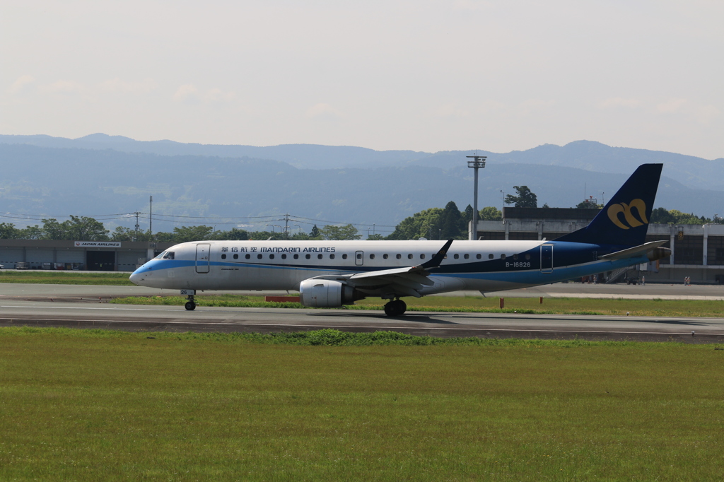 Mandarin Airlines Embraer 190 in KMJ 1