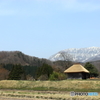 奥大山 茅葺小屋