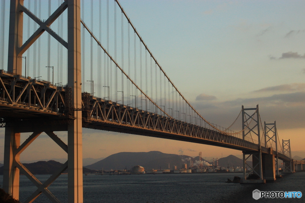 瀬戸大橋　与島