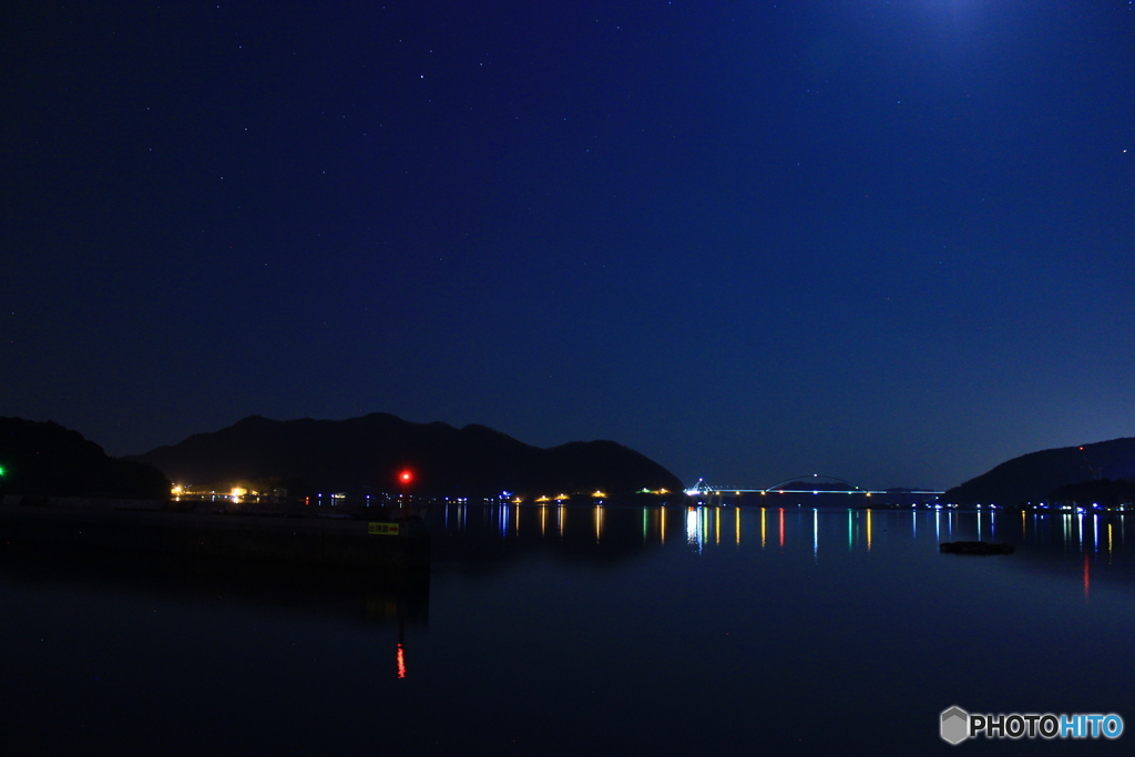 内海大橋　夜景