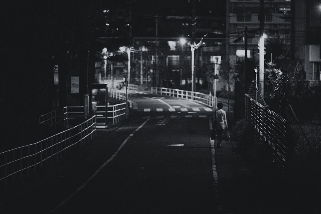 夜の中望遠