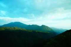 静寂の山々