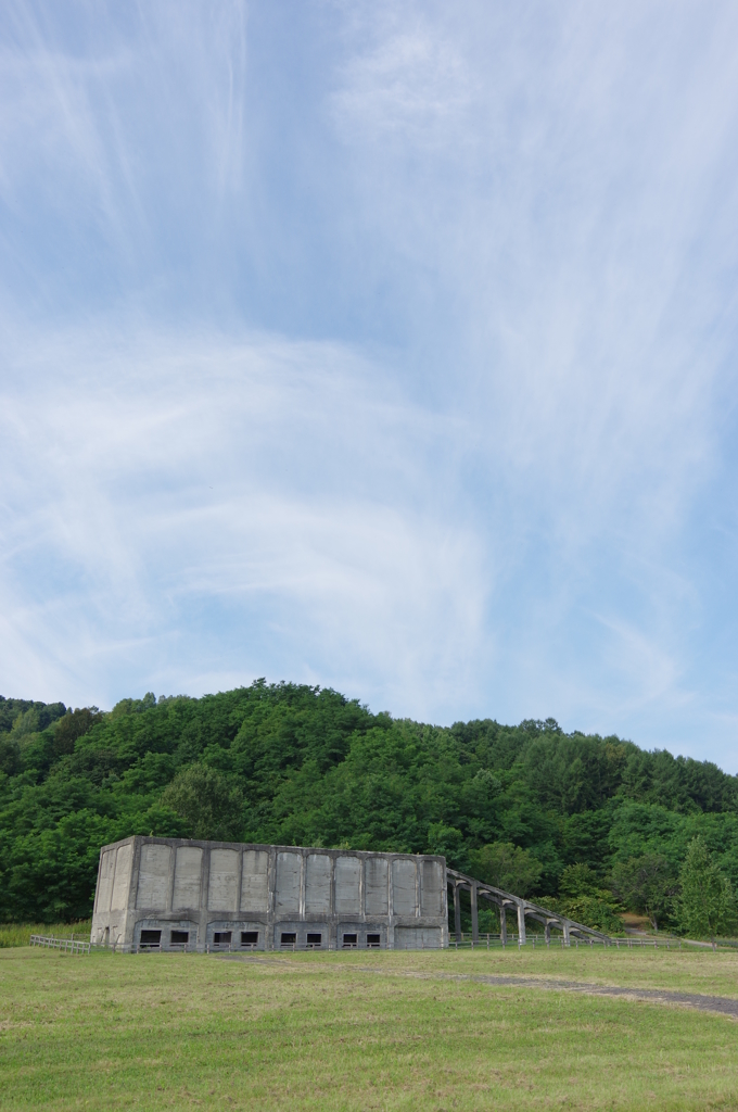 空とズリと工場