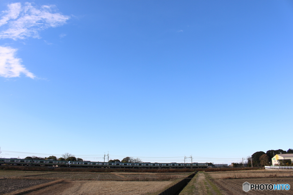 冬の青空