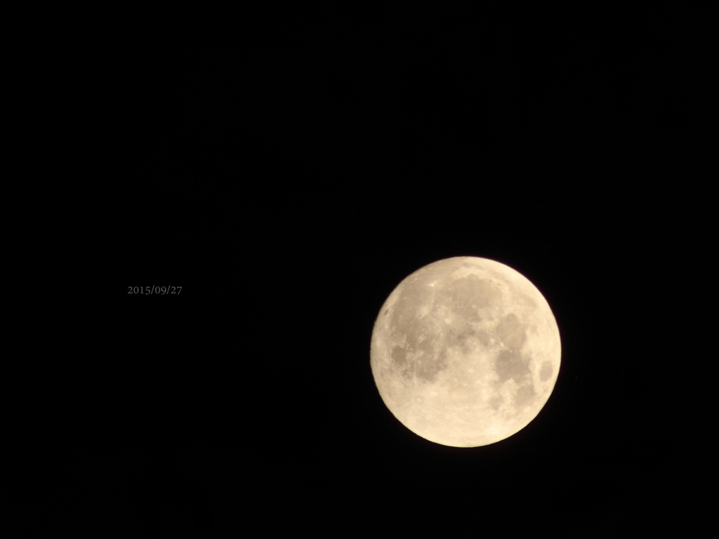 2015/09/27 moon 月