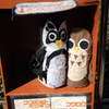 フクロウ、ペンギン
