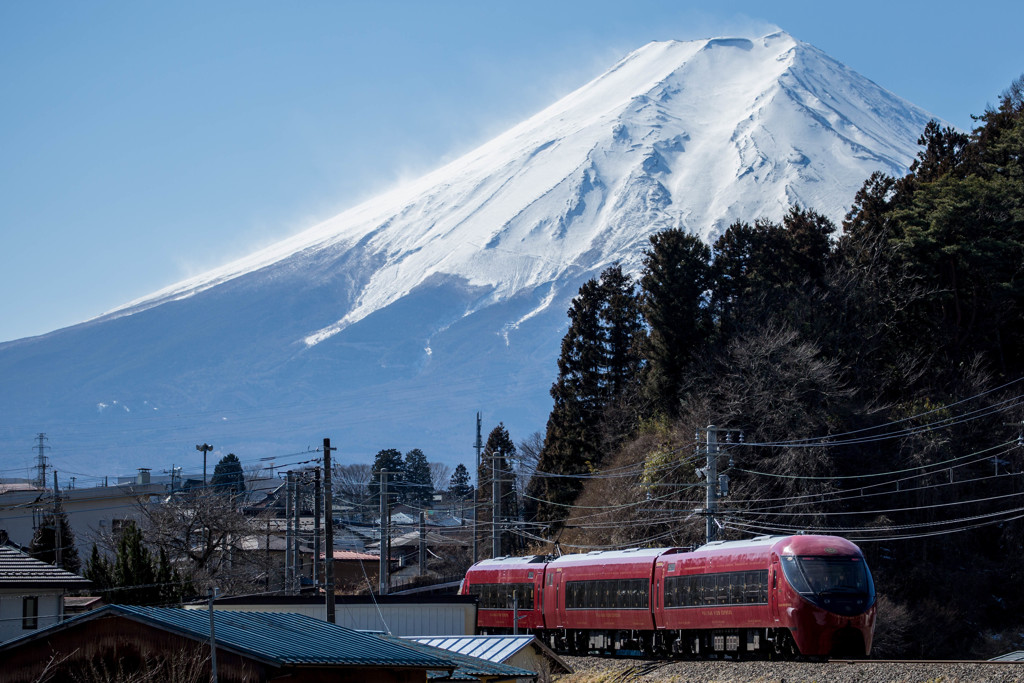 ローカル線のある風景(富士急行)